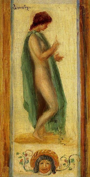 Study of a Woman, for 'Oedipus by Pierre-Auguste Renoir - Hand-Painted Oil Painting Reproduction