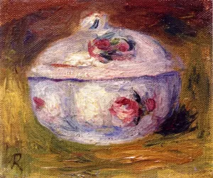 Sugar Bowl by Pierre-Auguste Renoir Oil Painting