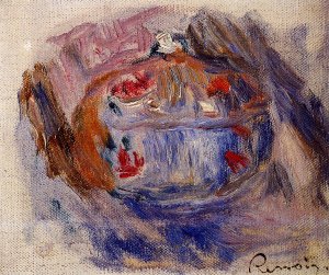 Sugar Bowl by Pierre-Auguste Renoir Oil Painting