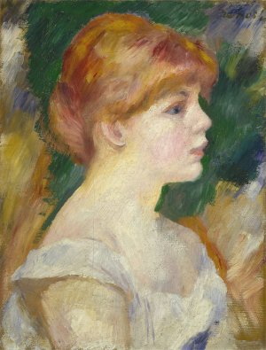 Suzanne Valadon by Pierre-Auguste Renoir Oil Painting
