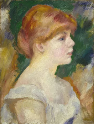 Suzanne Valadon by Pierre-Auguste Renoir Oil Painting