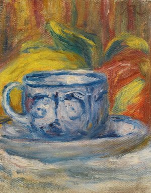 Tasse Et Fruits by Pierre-Auguste Renoir Oil Painting