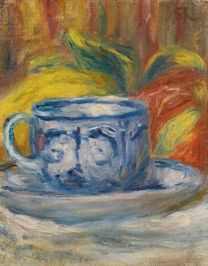 Tasse Et Fruits by Pierre-Auguste Renoir Oil Painting