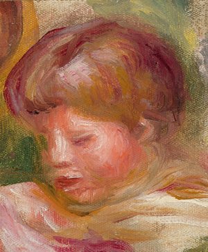 Tete De Femme by Pierre-Auguste Renoir Oil Painting