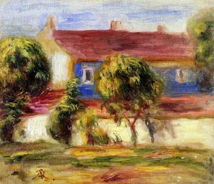 The Artist's House by Pierre-Auguste Renoir - Oil Painting Reproduction