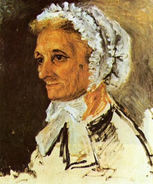 The Artist's Mother Oil painting by Pierre-Auguste Renoir