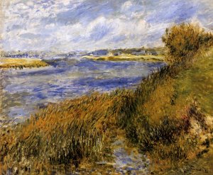 The Banks of the Seine at Champrosay by Pierre-Auguste Renoir Oil Painting