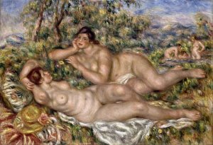 The Bathers by Pierre-Auguste Renoir Oil Painting