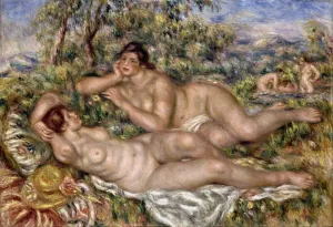 The Bathers by Pierre-Auguste Renoir Oil Painting