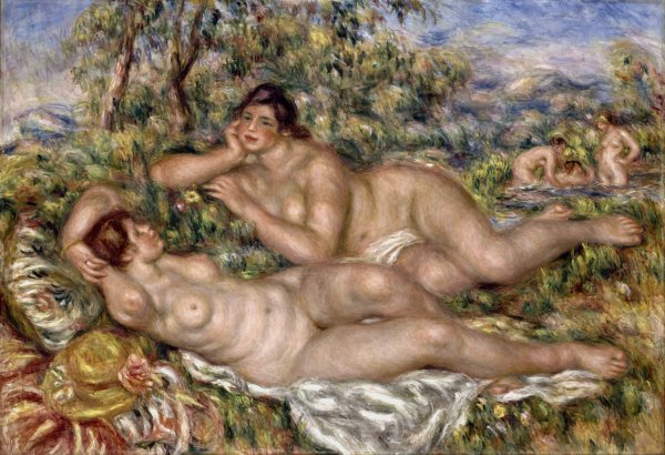 The Bathers by Pierre-Auguste Renoir - Hand-Painted Oil Painting Reproduction