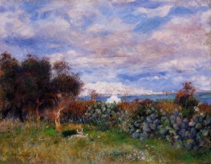 The Bay of Algiers by Pierre-Auguste Renoir Oil Painting