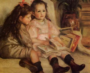 The Children of Martial Caillebotte by Pierre-Auguste Renoir - Oil Painting Reproduction