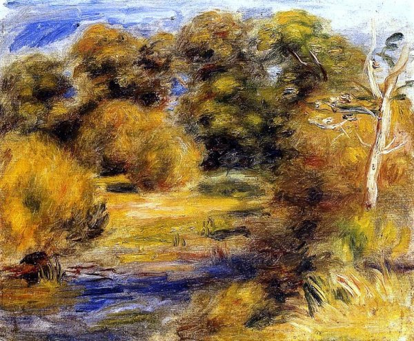 The Clearing by Pierre-Auguste Renoir - Hand-Painted Oil Painting Reproduction