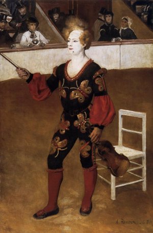The Clown also known as James Bollinger Mazutreek by Pierre-Auguste Renoir Oil Painting