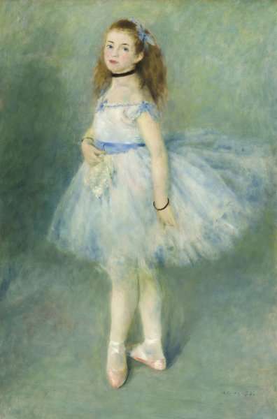 The Dancer  by Pierre-Auguste Renoir - Hand-Painted Oil Painting Reproduction