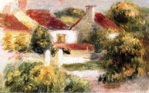 The Farm 3 by Pierre-Auguste Renoir Oil Painting