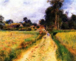 The Farm by Pierre-Auguste Renoir - Oil Painting Reproduction