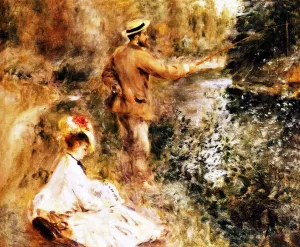 The Fisherman by Pierre-Auguste Renoir Oil Painting