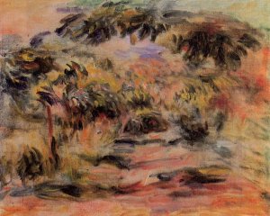 The Footpath by Pierre-Auguste Renoir Oil Painting