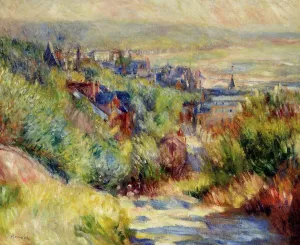 The Hills of Trouville by Pierre-Auguste Renoir - Oil Painting Reproduction