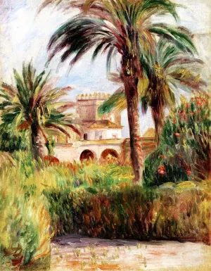 The Jardin d'Essai in Algiers by Pierre-Auguste Renoir - Oil Painting Reproduction