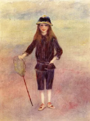 The Little Fishergirl by Pierre-Auguste Renoir Oil Painting