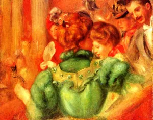 The Loge by Pierre-Auguste Renoir - Oil Painting Reproduction
