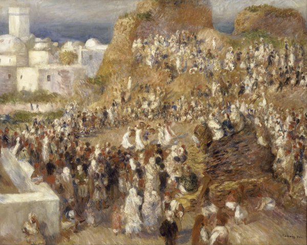 Main Product Photo of The Mosque  Painting by Pierre-Auguste Renoir