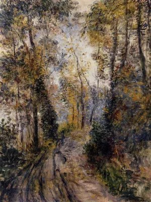 The Path Through the Forest by Pierre-Auguste Renoir Oil Painting