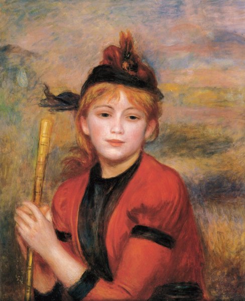 The Rambler by Pierre-Auguste Renoir - Hand-Painted Oil Painting Reproduction