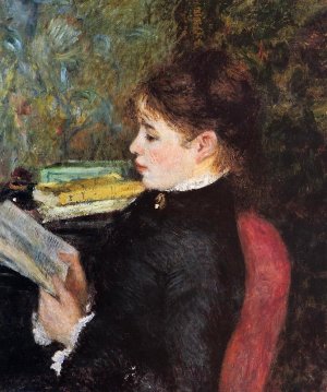 The Reader II by Pierre-Auguste Renoir Oil Painting