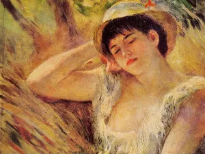 The Sleeper by Pierre-Auguste Renoir - Oil Painting Reproduction