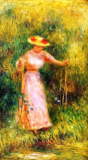 The Swing 2 Oil painting by Pierre-Auguste Renoir
