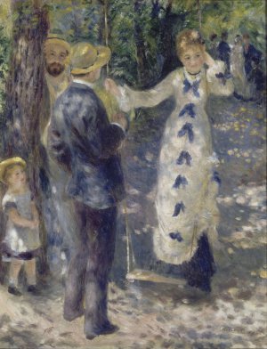 The Swing by Pierre-Auguste Renoir Oil Painting