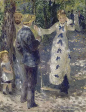 The Swing by Pierre-Auguste Renoir Oil Painting