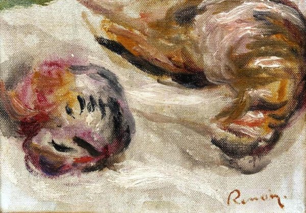 The Woodcocks Les Becasses by Pierre-Auguste Renoir - Hand-Painted Oil Painting Reproduction