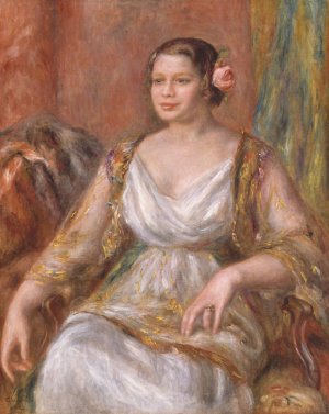 Tilla Durieux by Pierre-Auguste Renoir Oil Painting