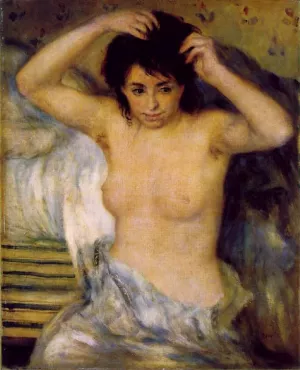 Torso also known as Bust of a Woman by Pierre-Auguste Renoir - Oil Painting Reproduction