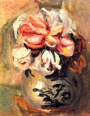 Vase of Flowers 4 by Pierre-Auguste Renoir Oil Painting