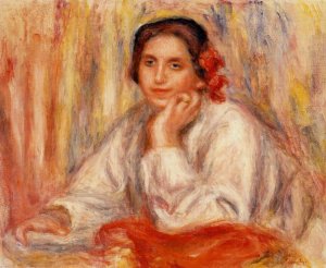 Vera Sertine Renoir by Pierre-Auguste Renoir Oil Painting