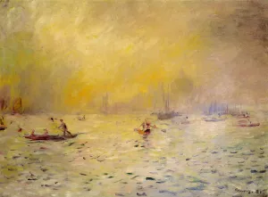 View of Venice, Fog painting by Pierre-Auguste Renoir