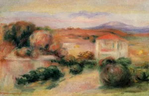 White Houses by Pierre-Auguste Renoir - Oil Painting Reproduction