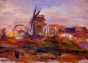 Windmill by Pierre-Auguste Renoir Oil Painting