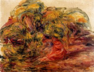 Woman in the Garden at Collettes by Pierre-Auguste Renoir Oil Painting
