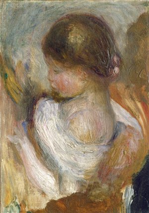 Young Girl Reading by Pierre-Auguste Renoir Oil Painting