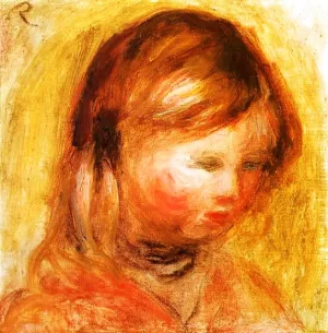 Young Girl by Pierre-Auguste Renoir - Oil Painting Reproduction