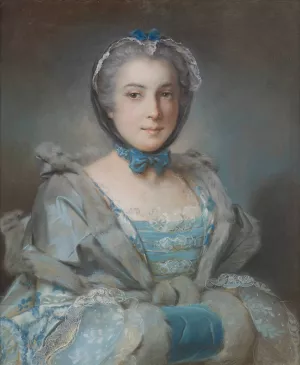 Portrait of A Lady by Pierre Bernard Oil Painting