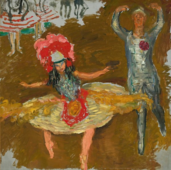 Main Product Photo of Danseurs  Painting by Pierre Bonnard
