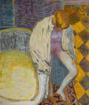 Femme Sortant Du Bain by Pierre Bonnard Oil Painting