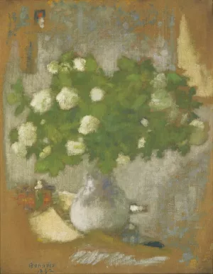 Fleurs, Boules De Neige by Pierre Bonnard Oil Painting